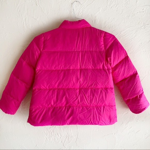 Kate Spade M Girls Pink Puffer Bow Jacket - Picture 4 of 11